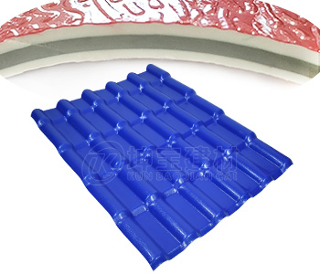 天藍色ASA樹(shù)脂瓦廠(chǎng)家_使用壽命長(cháng)