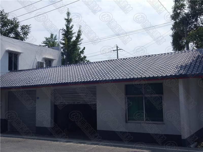 溫江區府通路政府舊房改造合成樹(shù)脂瓦案例